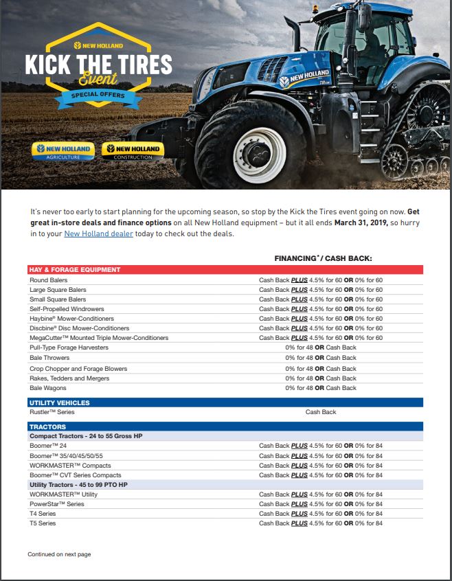 Promotions Agro Equipment Uvalde, TX New & Used Equipment From